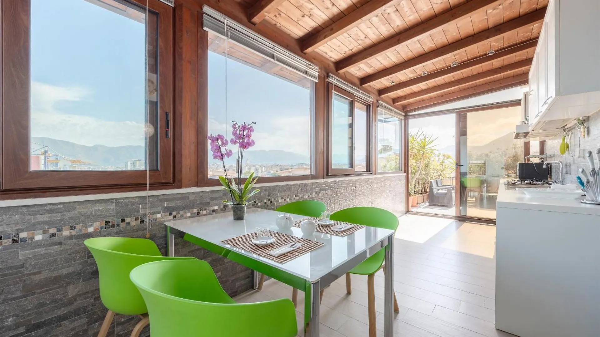 הוילה Penthouse פלרמו בית נופש